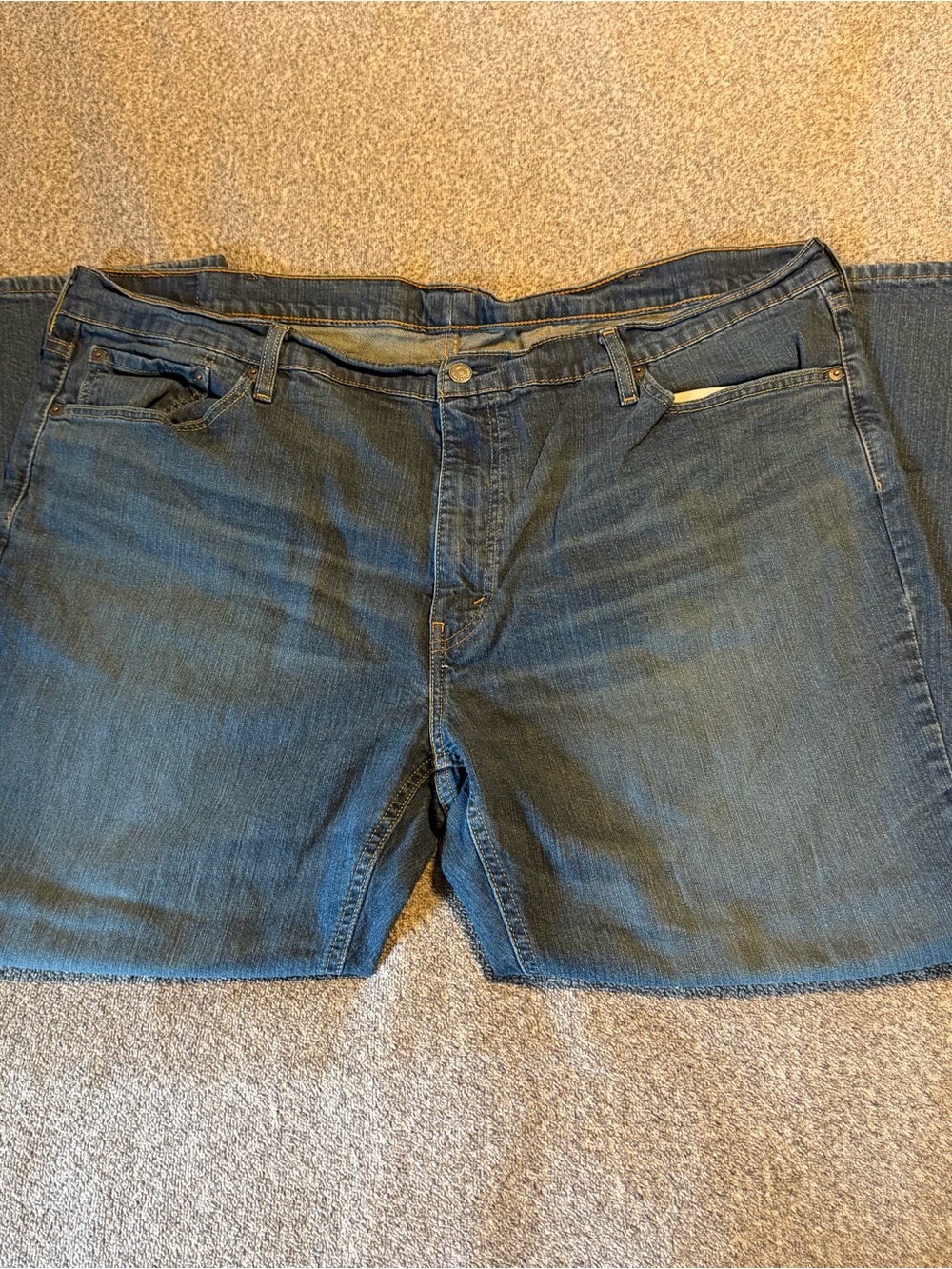 Levi Strauss 541 Men's Jeans 48x30, Dark Blue Denim - Picture 6 of 9